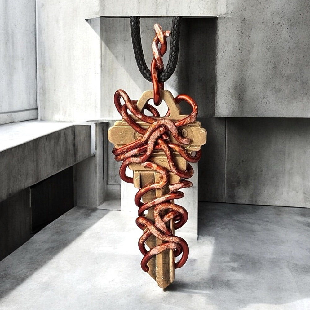 5 For $25💫Anarchic Key Pendant Necklace